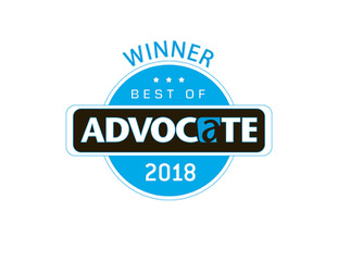 The Grape has been selected the winner of the Best Celebratory Dinner category by Advocate Media’s Best of 2018!